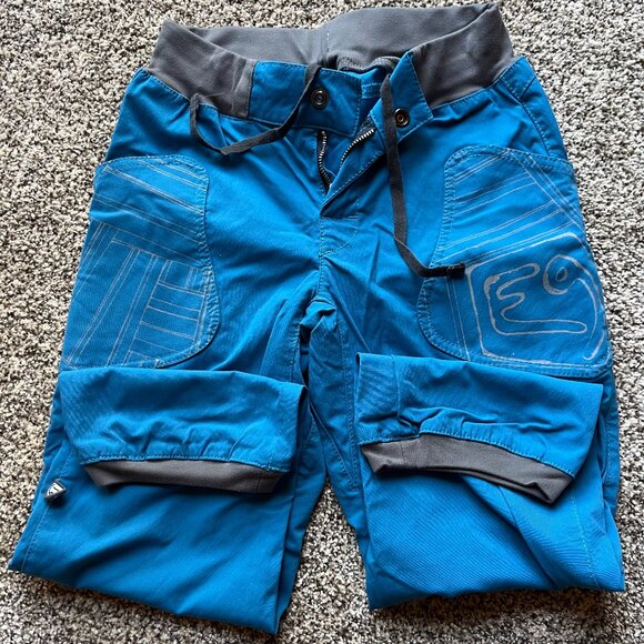 E9 N-Ondra St 3/4 Nana outdoor climbing pant, blue grey - Picture 1 of 6